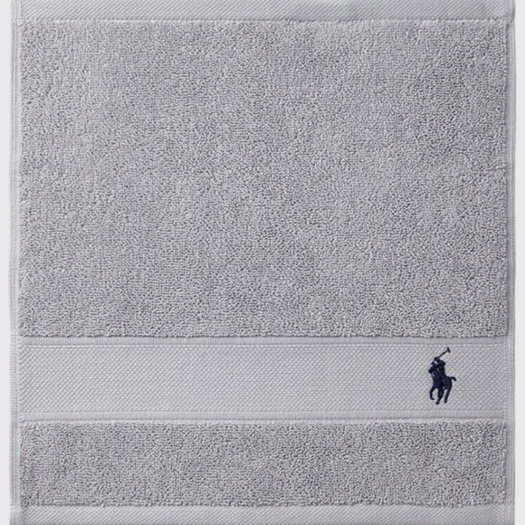 Polo RALPH LAUREN Towel Wash Cloth Towel Polo Player 13x13 inch - Picture 9 of 9
